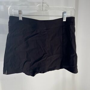 Garage Black Skort